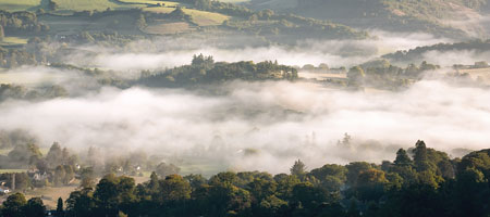 Stunning view over Chagford